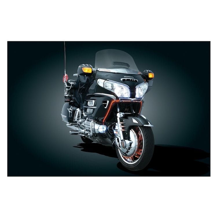 ⁦قطعة كروم الرفرف الامامي هوندا قولدوينق⁩ - الصورة ⁦2⁩